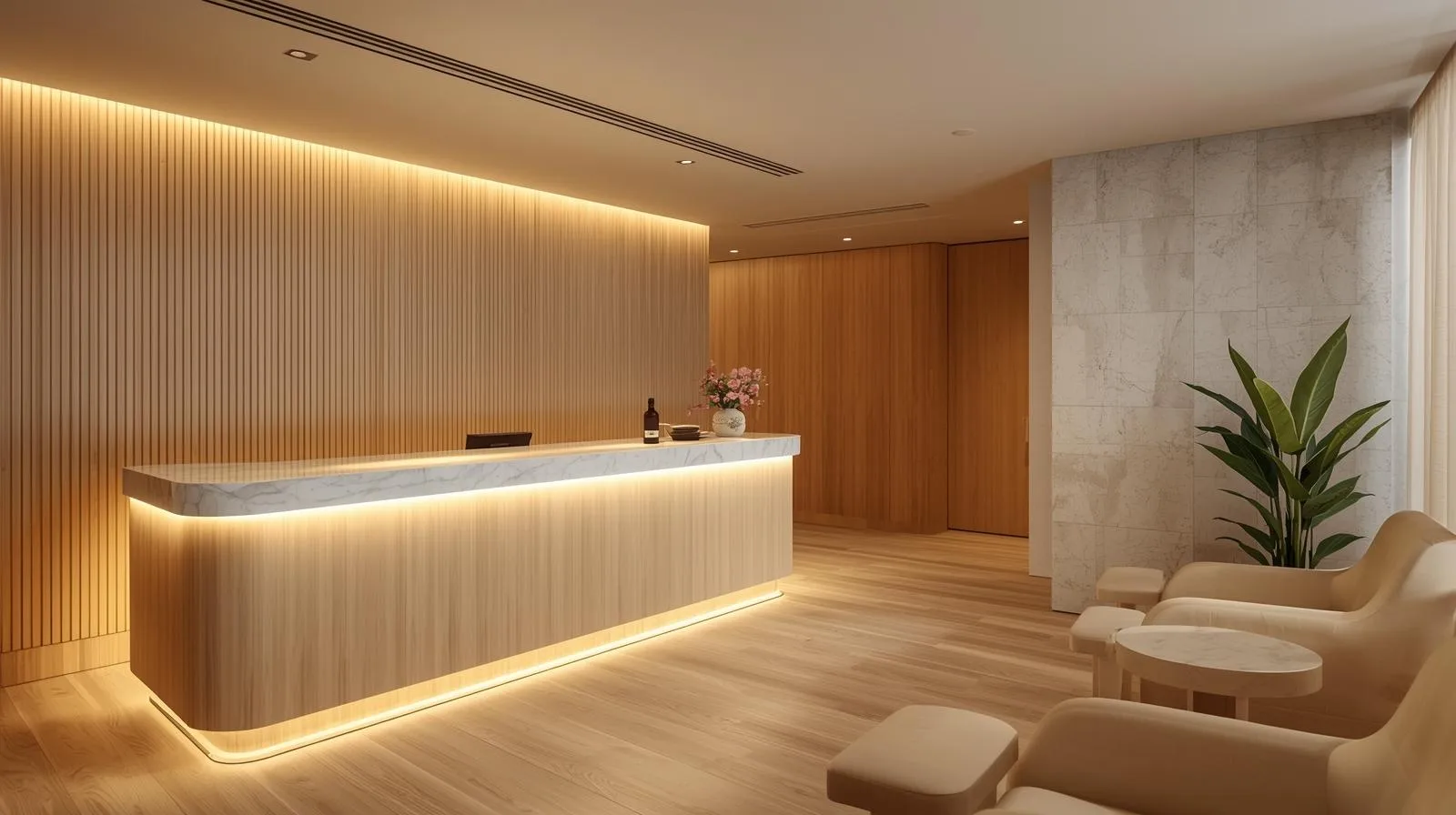 Quầy thu ngân spa TPHCM 6