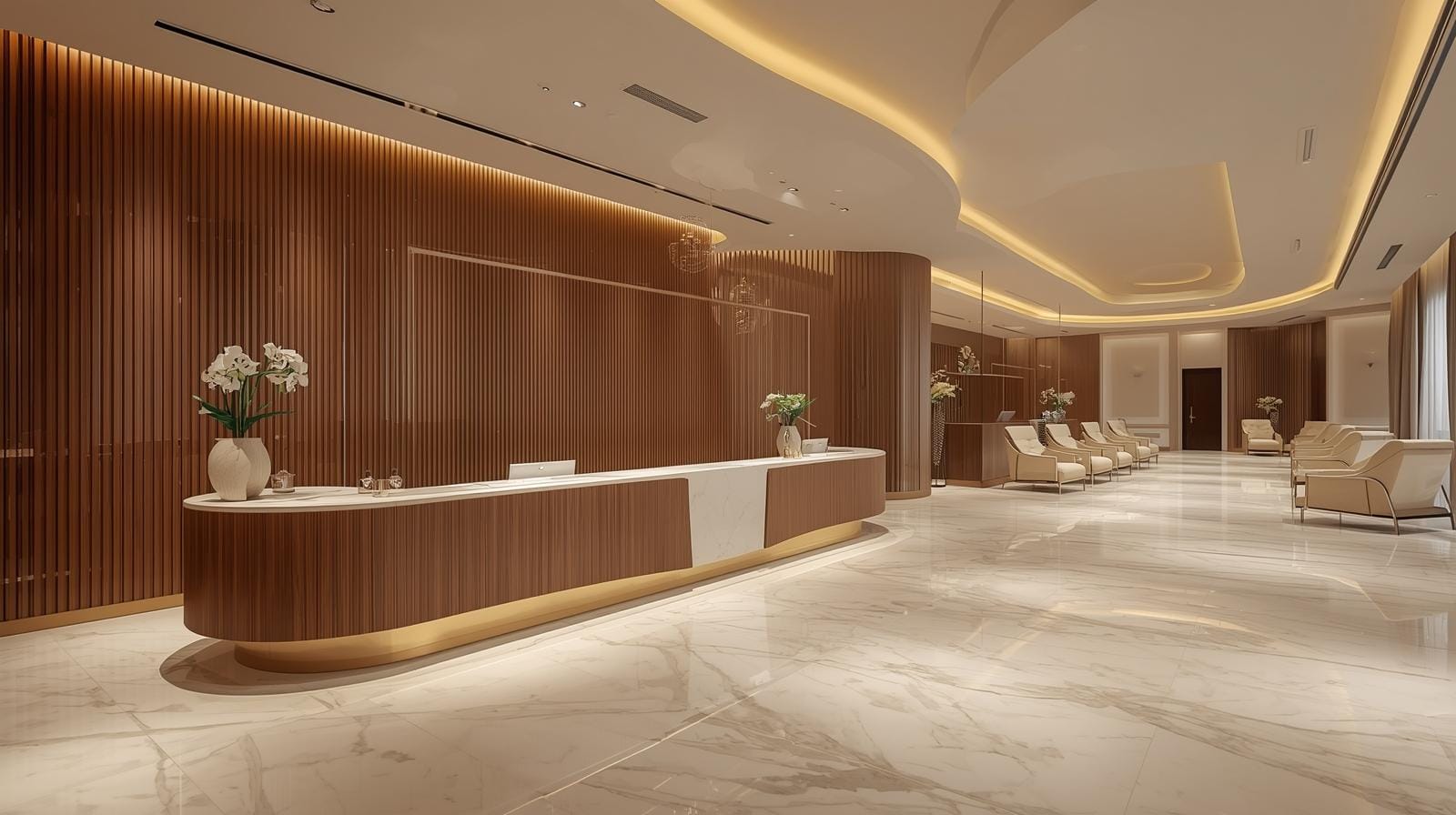 Quầy thu ngân spa Quầy thu ngân spa