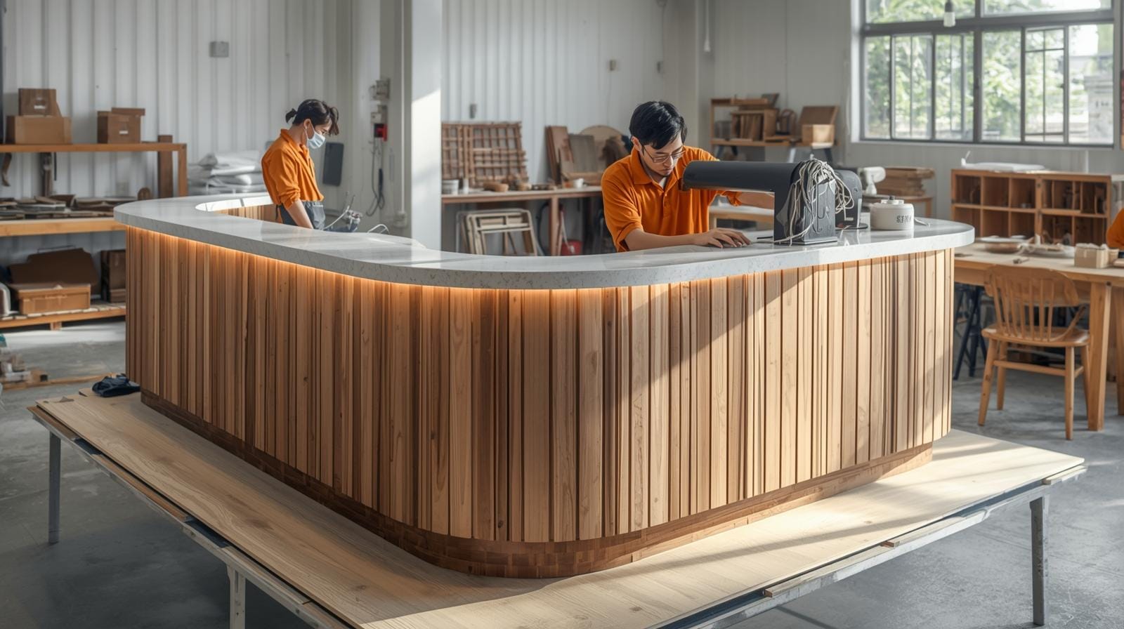 Quy trình Quầy lễ tân spa 2