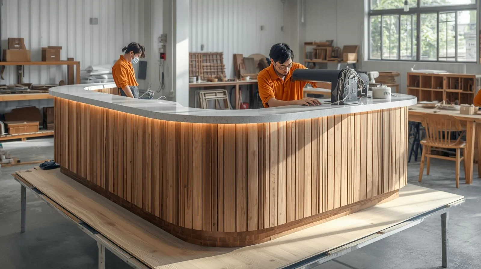 Quy trình Quầy lễ tân spa 2