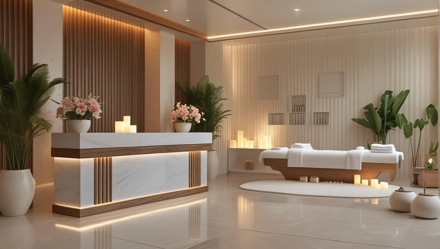 Thiết Kế Spa Cao Cấp Cho Chị Nhi