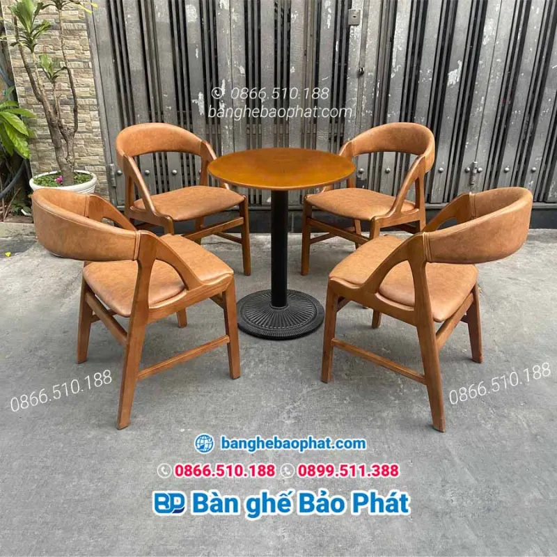 Bàn ghế quán cafe giá rẻ