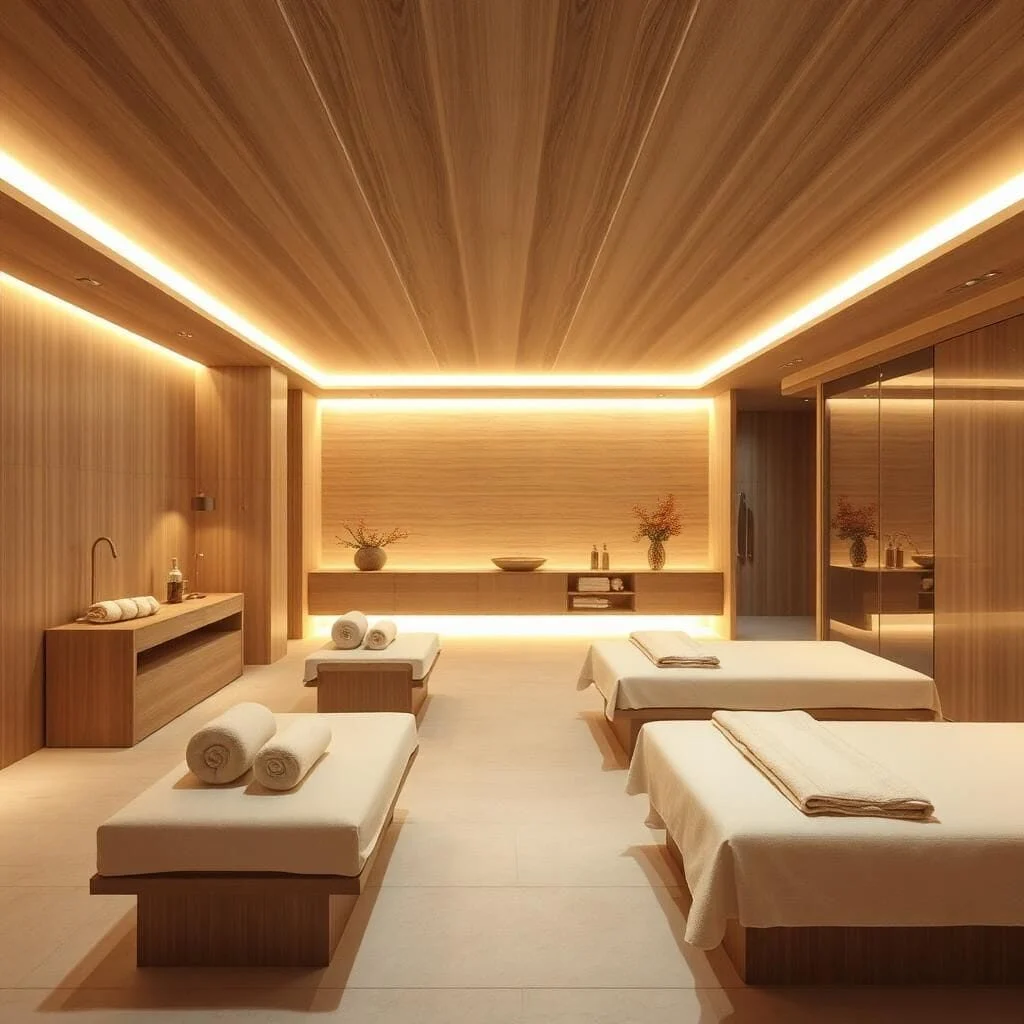 Báo giá thi công spa trọn gói