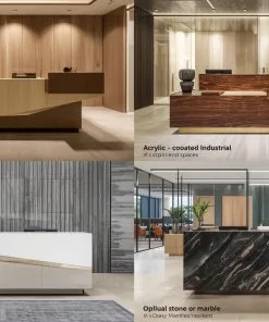 Thi công quầy lễ tân chuyên nghiệp