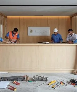 Xưởng sản xuất quầy lễ tân tại TP.HCM