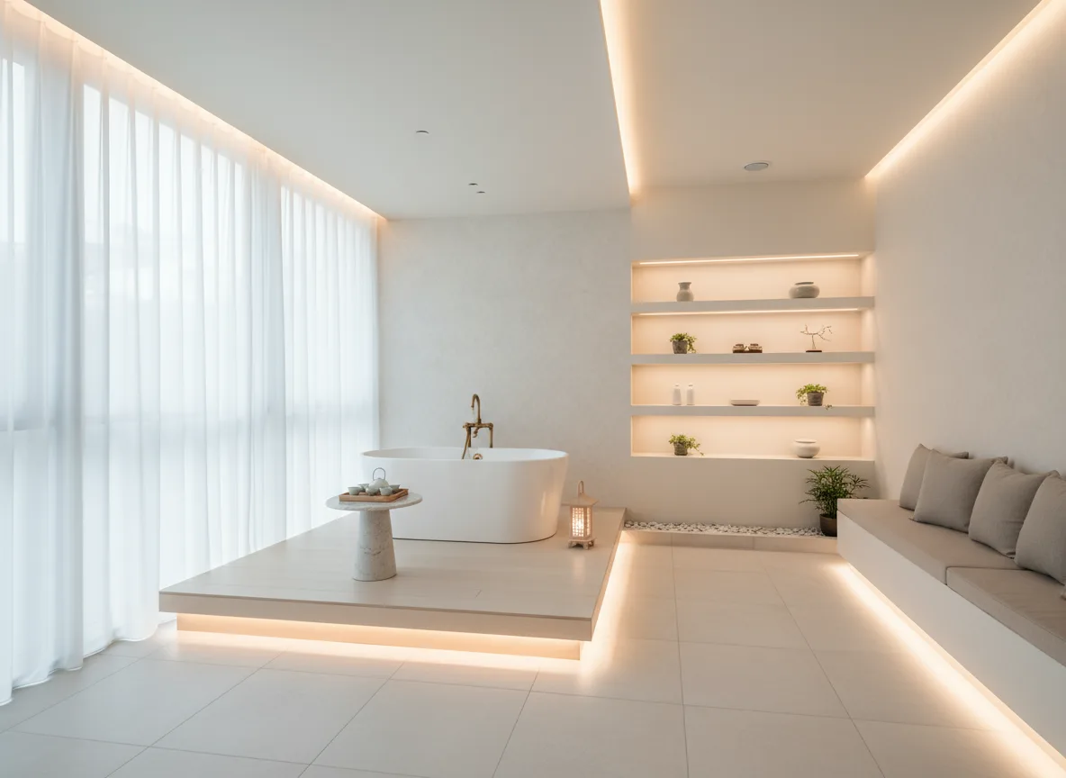 Firefly Gemini Flash 15m Mini Spa Design In Elegant Korean Style With Led Border Lights Bright Walls A 286159