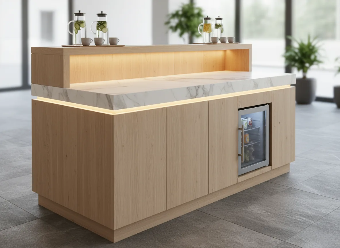 Quầy pha chế hiện đại