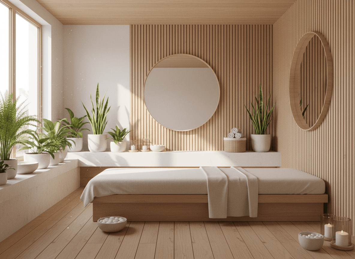 Thiết kế spa nhỏ gọn
