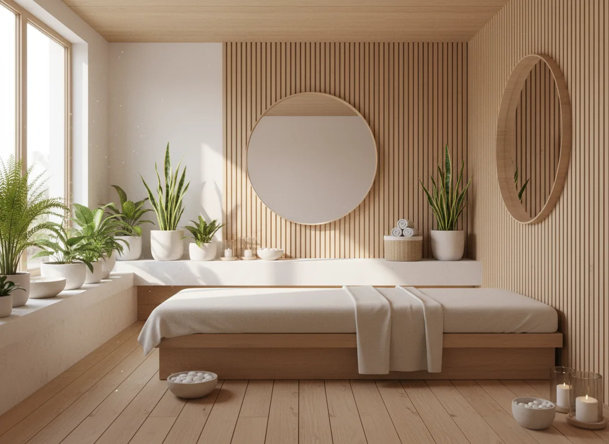 Thiết kế spa nhỏ gọn