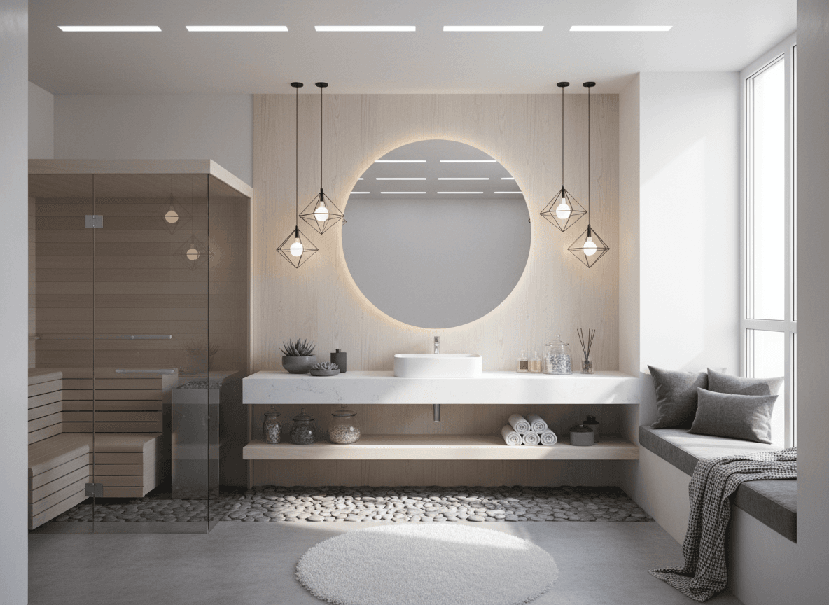 Firefly Gemini Flash Mini Spa Room Design In A Small Apartment Featuring A Large Mirror Reflecting Light 286159 Firefly Gemini Flash Mini Spa Room Design In A Small Apartment Featuring A Large Mirror Reflecting Light 286159