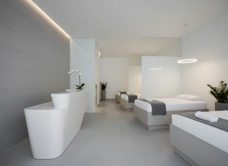 Tone màu spa đẹp và thư giãn