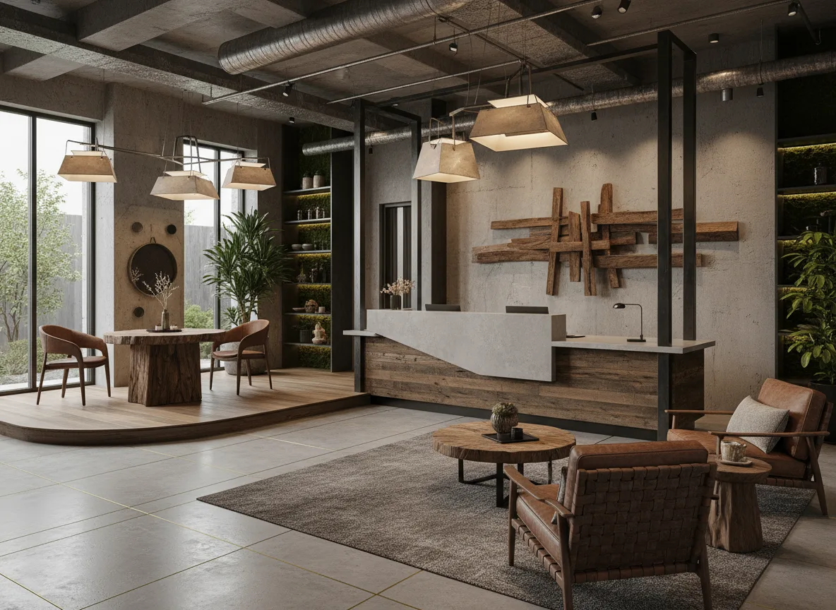 Firefly Gemini Flash Modern Spa Interior Combining Reception And Consultation Area High Quality Industria 362302