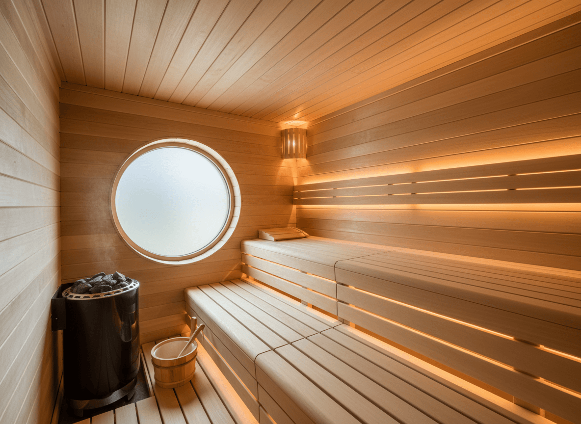 Firefly Gemini Flash Modern Spa Sauna Room Made Of Natural Wood Long Wooden Benches Soft Lighting Compa 195706 Firefly Gemini Flash Modern Spa Sauna Room Made Of Natural Wood Long Wooden Benches Soft Lighting Compa 195706