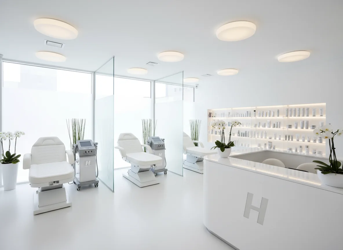 Firefly Gemini Flash Professional Beauty Clinic Spa Interior With Multiple Treatment Beds Hifu Machines 349580