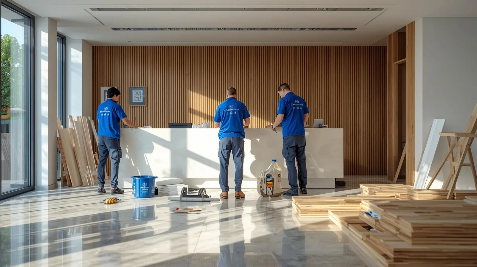 Làm quầy lễ tân trọn gói