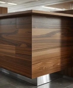 Thi công quầy lễ tân chuyên nghiệp