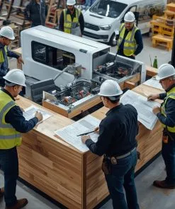 Thi công quầy lễ tân chuyên nghiệp