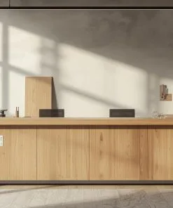 Thi công quầy lễ tân chuyên nghiệp