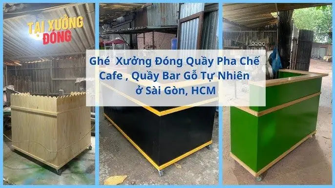 Xưởng quầy pha chế sài gòn