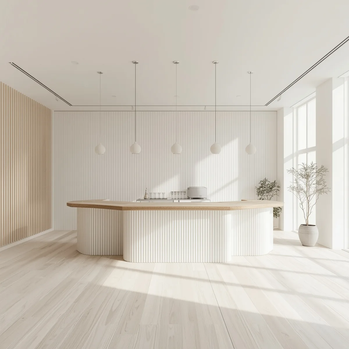 Quầy pha chế hiện đại