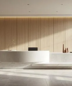 Mẫu quầy lễ tân độc quyền Bluecons