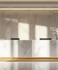 Mẫu quầy lễ tân độc quyền Bluecons