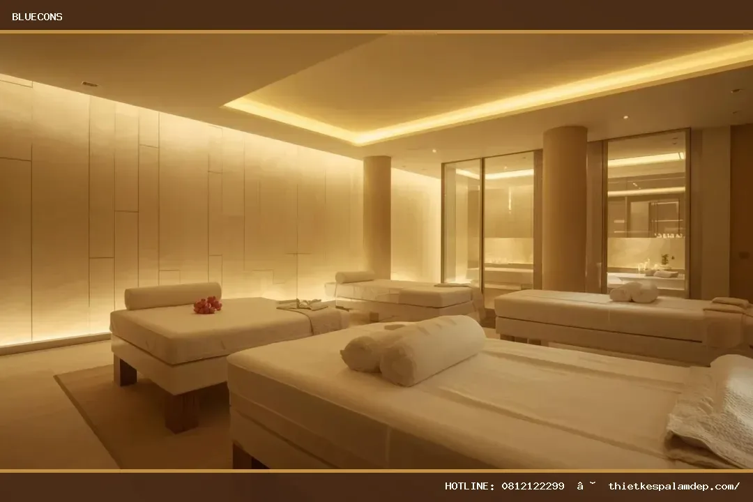 Nội thất spa cao cấp – hình ảnh Bluecons