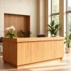 Quầy lễ tân bằng gỗ công nghiệp giá tốt