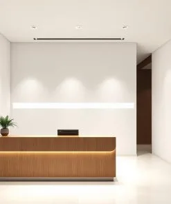 thiết kế quầy lễ tân theo phong cách riêng