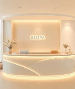 thiết kế quầy lễ tân theo phong cách riêng