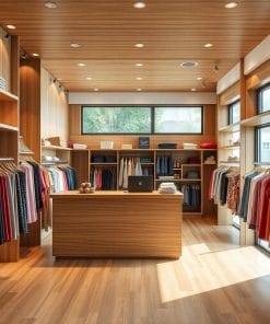 quầy thu ngân shop thời trang