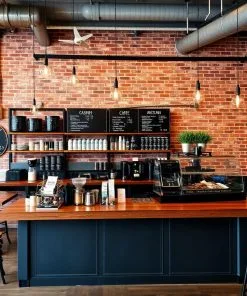 quầy thu ngân quán cafe