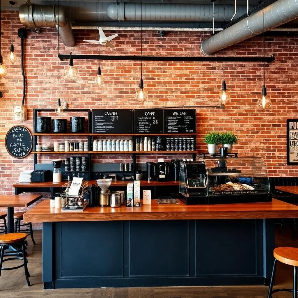 quầy thu ngân quán cafe