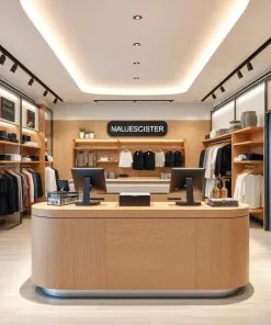 quầy thu ngân cửa hàng