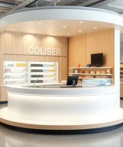 quầy thu ngân siêu thị