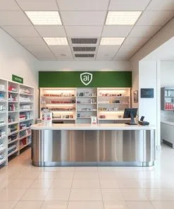 quầy thu ngân nhà thuốc