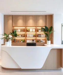 quầy thu ngân salon tóc