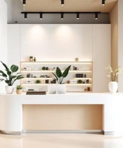 quầy thu ngân salon tóc