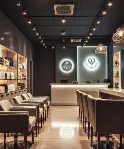 quầy thu ngân salon tóc