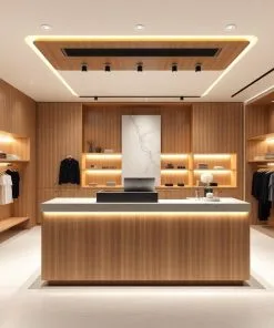 quầy thu ngân showroom