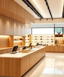 quầy thu ngân showroom