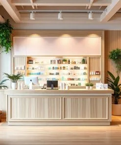 quầy thu ngân showroom