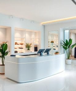 quầy thu ngân showroom