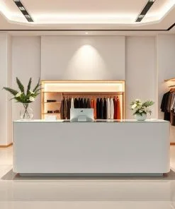 quầy thu ngân showroom