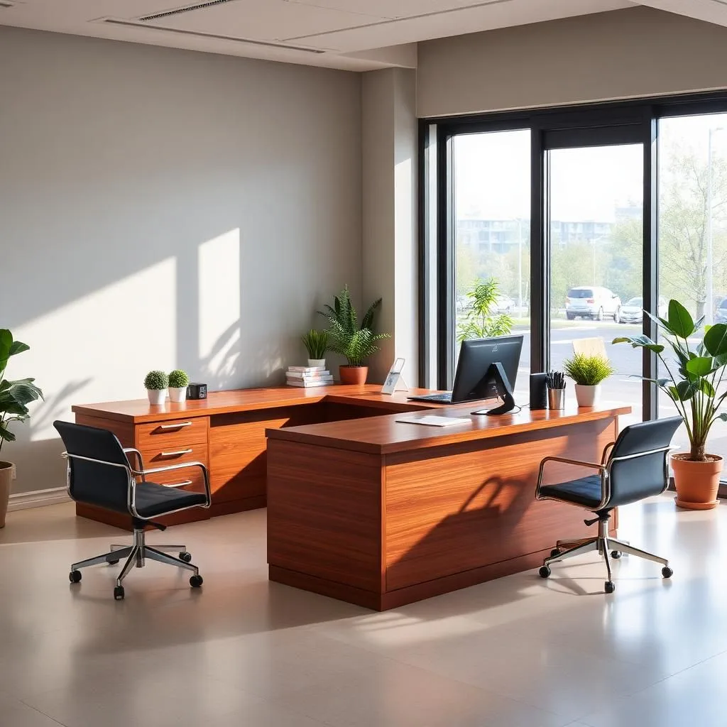 quầy thu ngân văn phòng