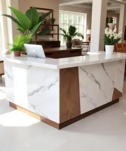 quầy thu ngân mặt đá