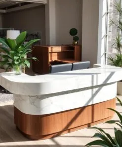 quầy thu ngân mặt đá