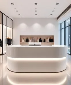 quầy thu ngân bằng mica