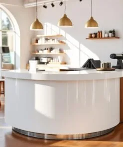 quầy thu ngân bằng mica