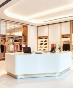 quầy thu ngân bằng mica